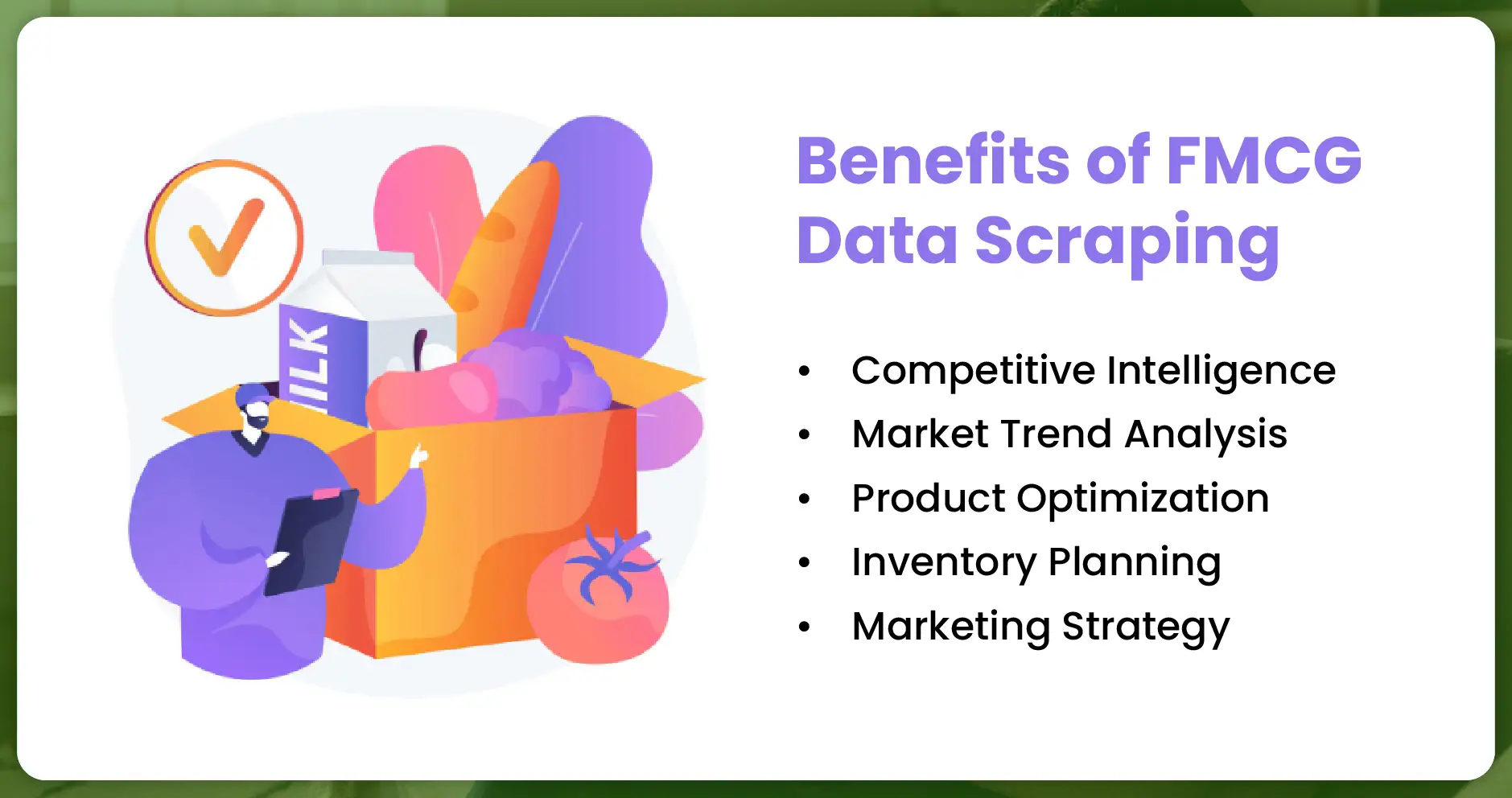 Benefits of FMCG Data Scraping